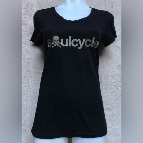 SOUL CYCLE T-Shirt & Soul Cycle/Nike Leggings Set, Size XS, Black, EUC - Picture 5 of 11